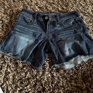 American Eagle Outfitters Indigo Jean Shorts